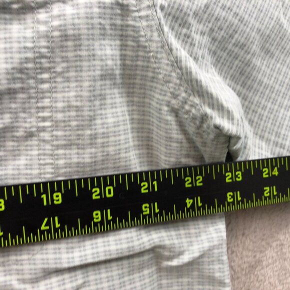 RedHead Men's Fishing Shirt Large Short Sleeve Caped and Vented Plaid Button Up - Picture 5 of 13